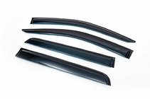 Nissan Navara/NP300 2016- Window Deflectors (4 pcs, Niken) photo 1