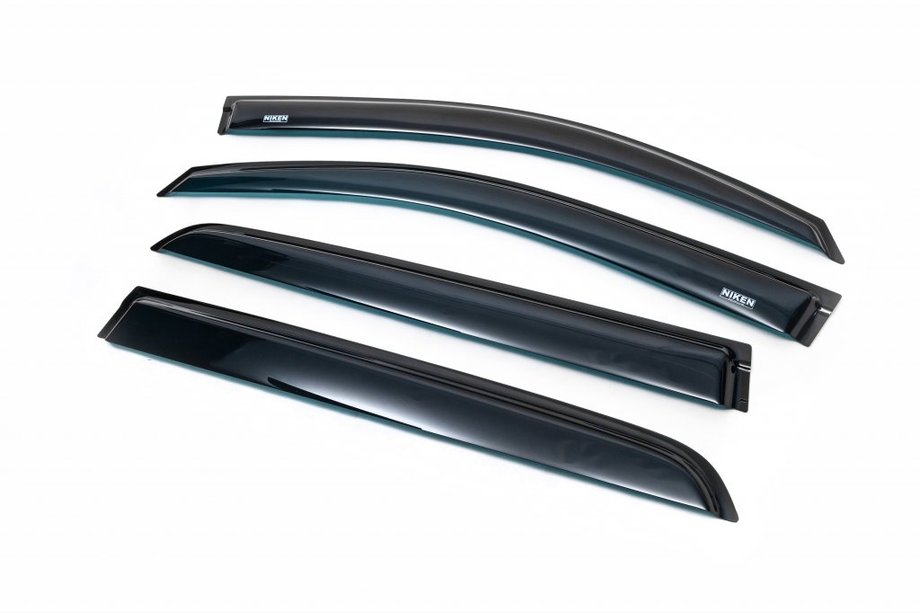 Toyota Hilux 2015- Window Deflectors (4 pcs, Niken) Image