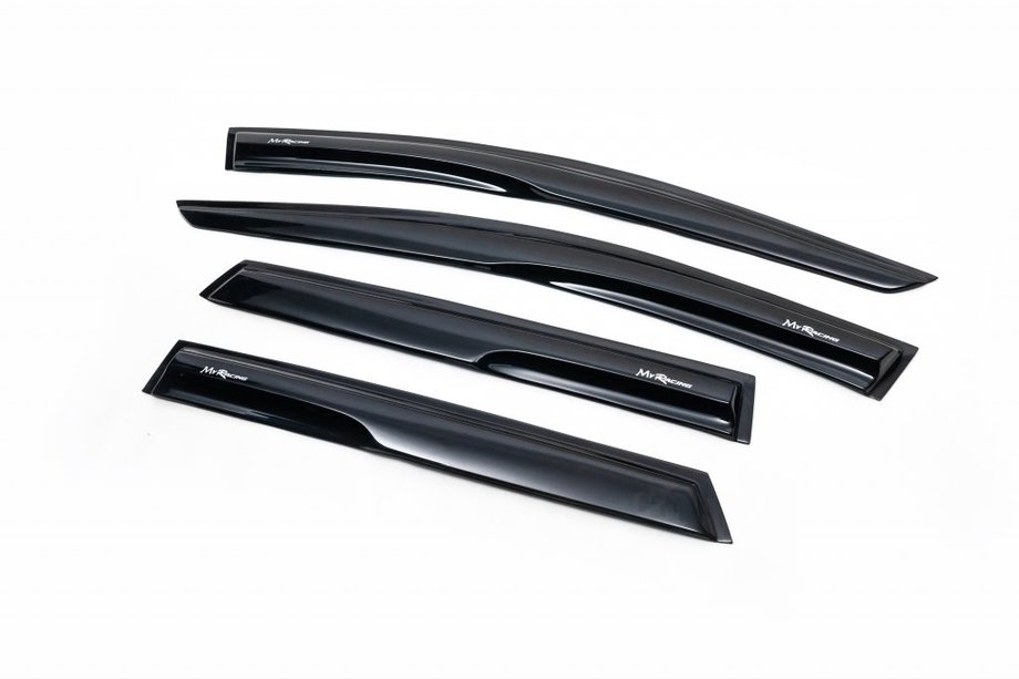 Volkswagen Polo 2010-2017 Window Deflectors HB (4 pcs, MyRacing) Image