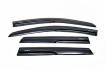 Nissan Qashqai 2010-2014 Window Deflectors (4 pcs, MyRacing) photo 1