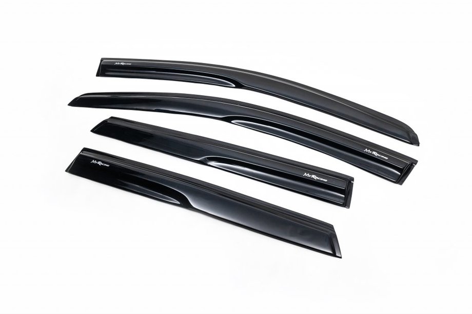 Nissan Qashqai 2007-2010 Window Deflectors (4 pcs, MyRacing) Image