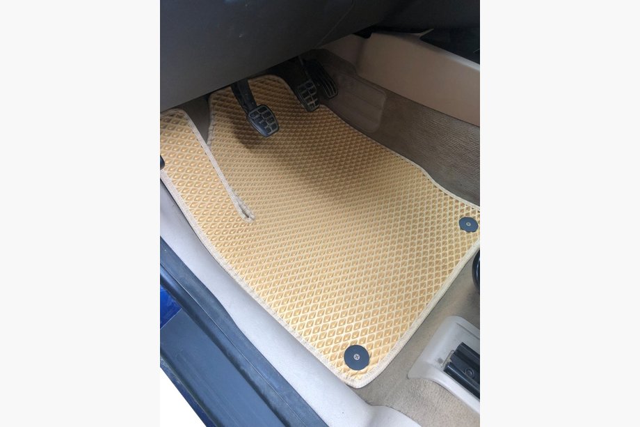 Volkswagen Sharan 1995-2010 EVA Floor Mats (2 Rows, Beige) Image