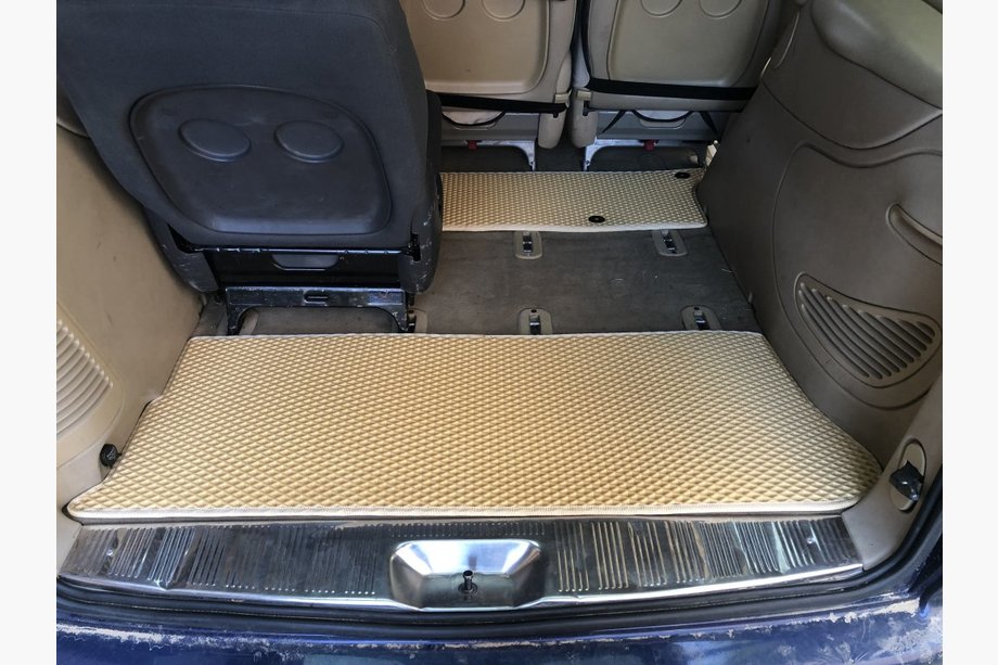 Seat Alhambra 1996-2010 Trunk Mat (EVA, Beige) Image