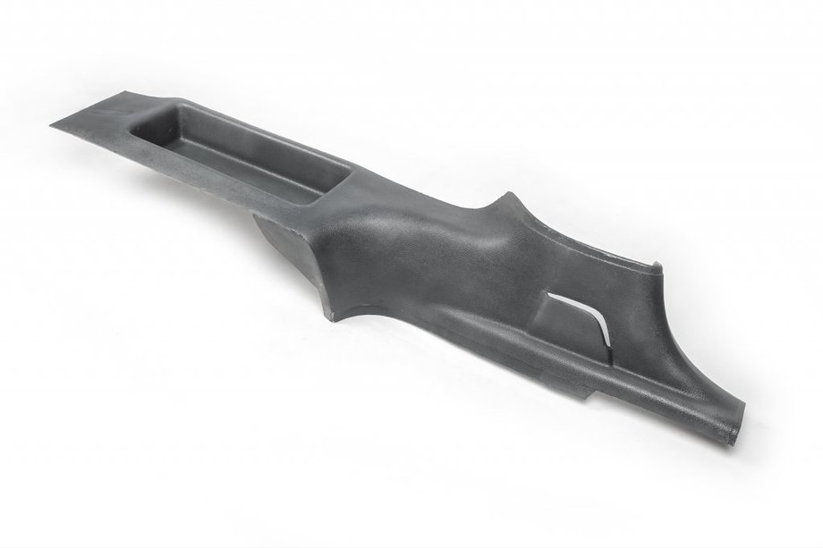 Volkswagen Caddy 2004-2010 Rear door sill cover (fiberglass) Image