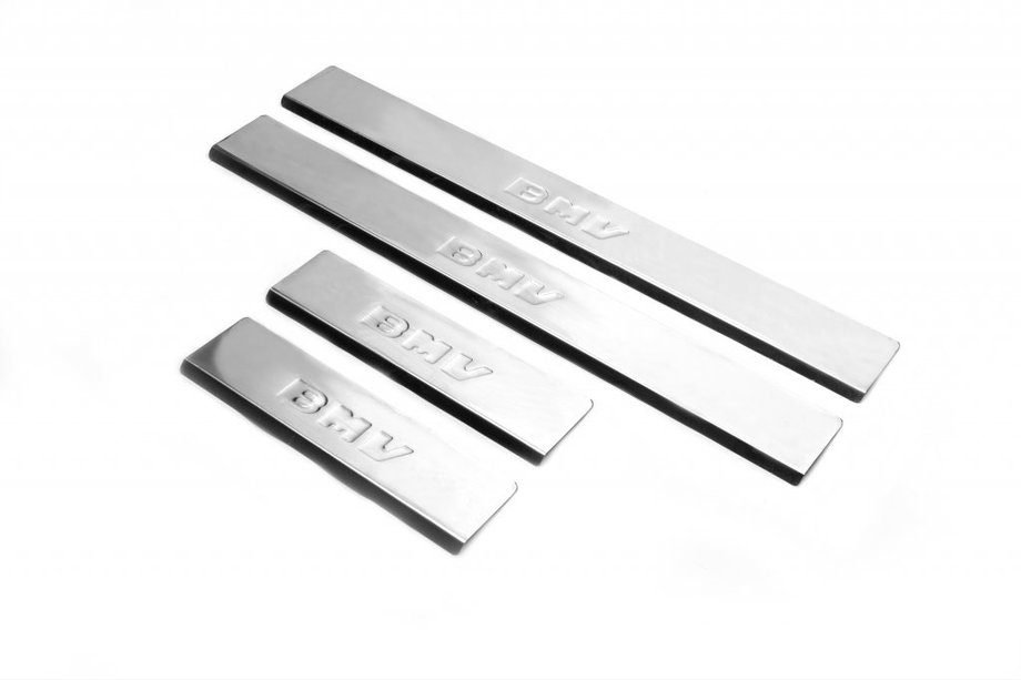 BMW 5 Series E34 1988-1995 SALE! Door Sill Protectors BMV (4 pcs, Carmos V3) Image