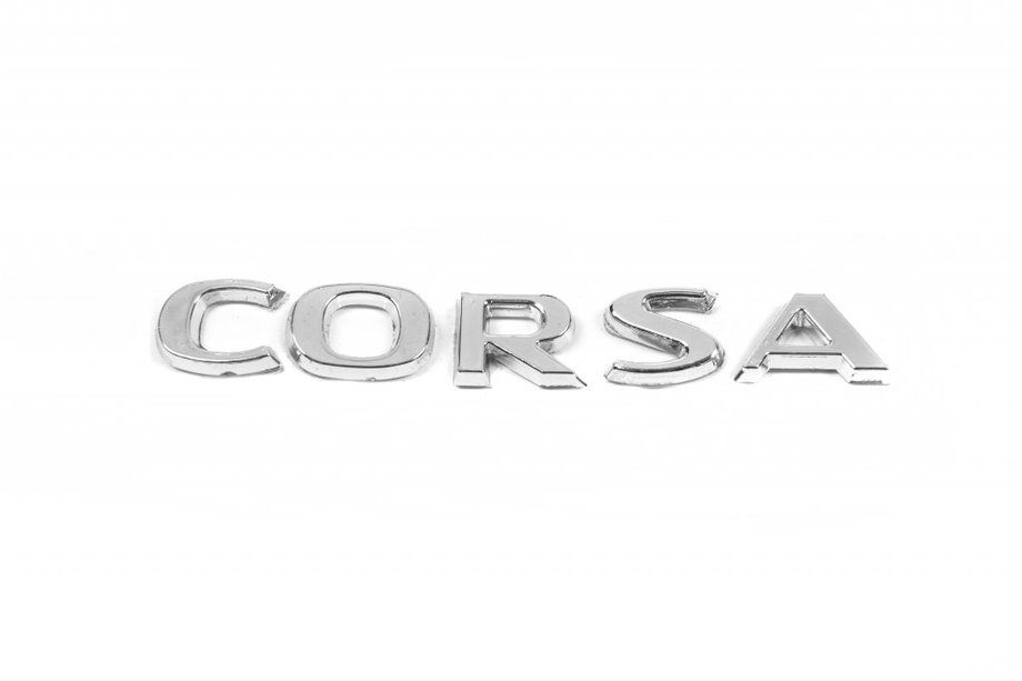 Opel Corsa C 2000-2006 Corsa emblem 12.5cm x 1.6cm Image
