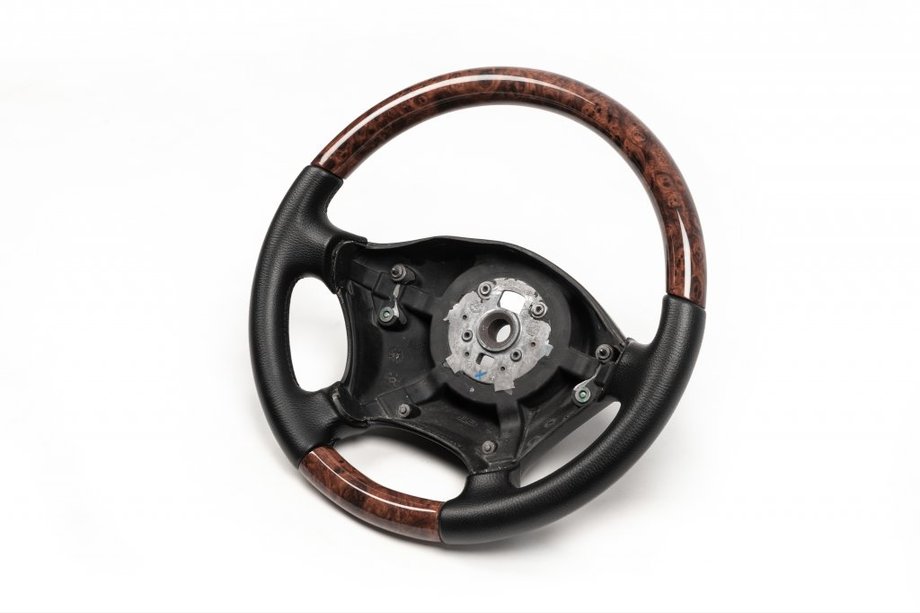 Mercedes Vito W639 2004-2014 Steering Wheel (Leather + Wood) Image