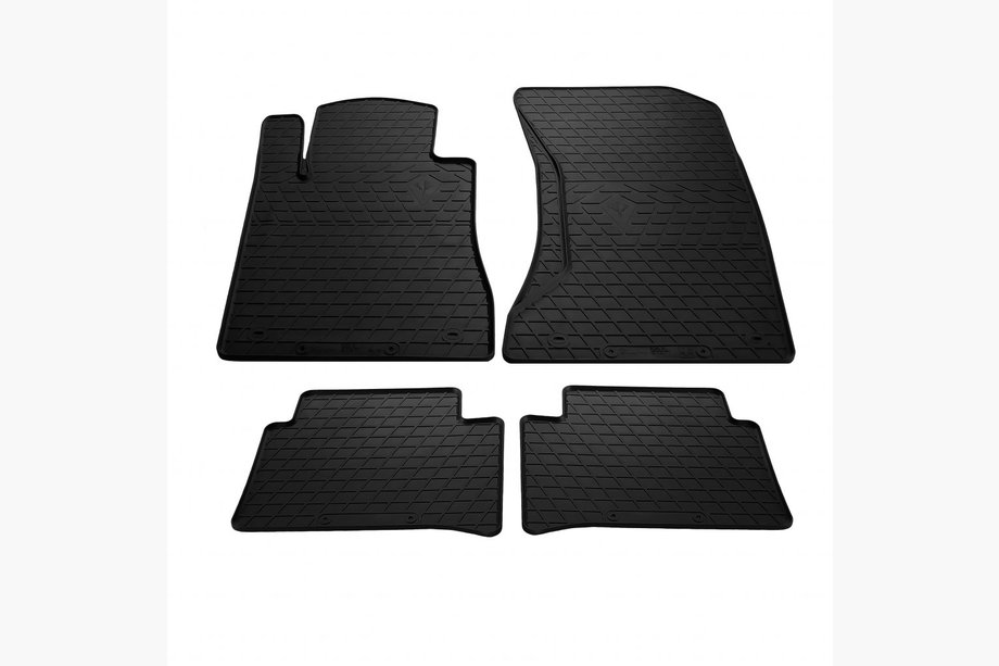 Mercedes E-сlass W211 2002-2009 Rubber Floor Mats (4 pcs, Stingray Premium) Image