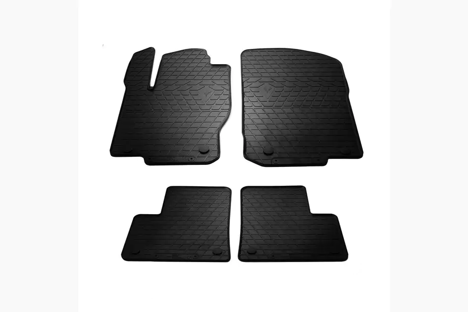Mercedes GLE coupe C292 2015-2019 Rubber Floor Mats (4 pcs, Stingray Premium) Image