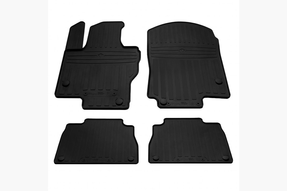Mercedes GLE W167 2018- Rubber Floor Mats (4 pcs, Stingray Premium) Image