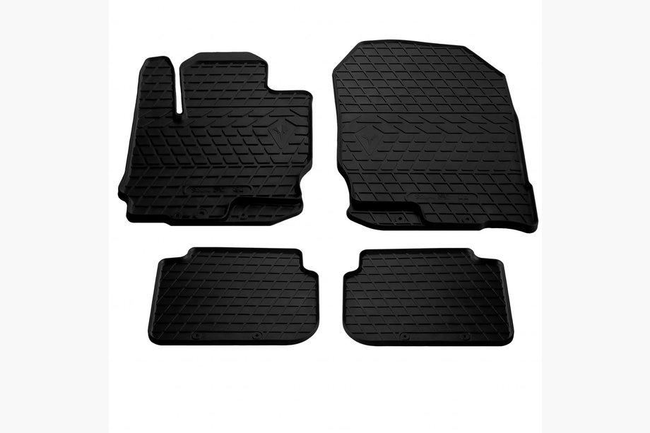Mitsubishi Colt 2004-2012 Rubber Floor Mats (4 pcs, Stingray Premium) Image