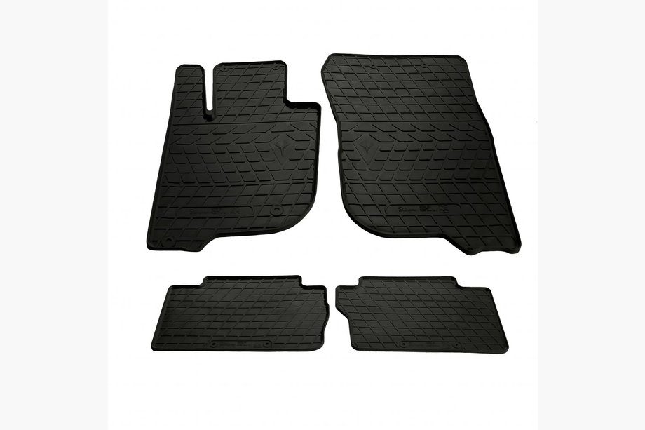 Mitsubishi Pajero Sport 2015- Rubber Floor Mats (4 pcs, Stingray Premium) Image