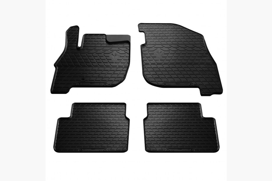 Mitsubishi Galant 2003-2012 Rubber Floor Mats (4 pcs, Stingray Premium) Image
