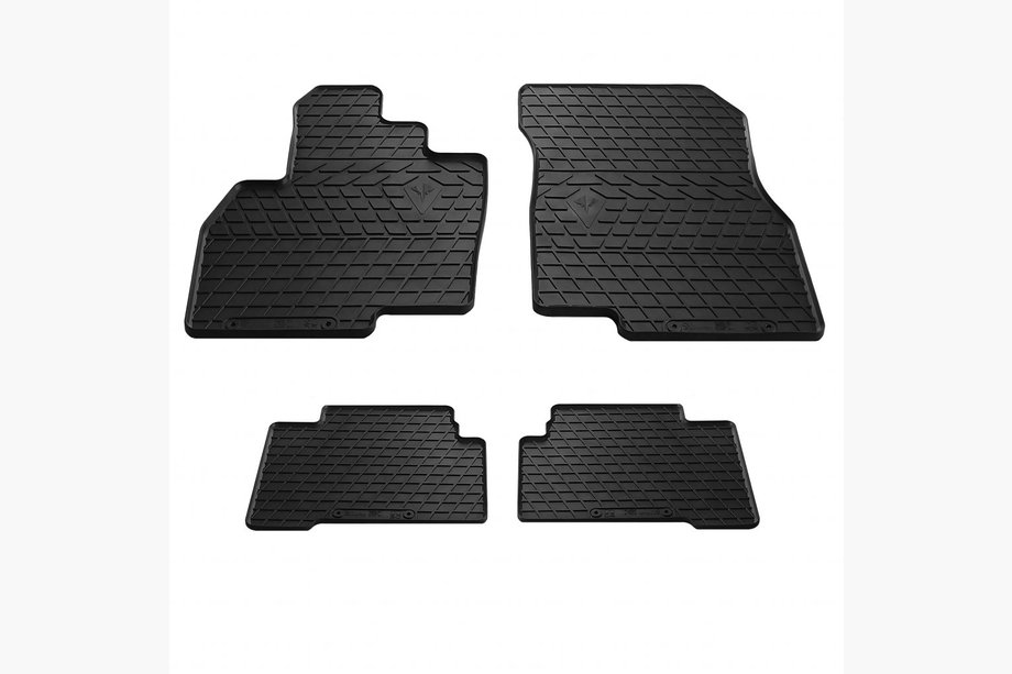 Mitsubishi Grandis 2003-2011 Rubber Floor Mats (4 pcs, Stingray Premium) Image