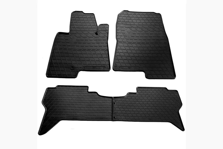 Mitsubishi Pajero Wagon III 1999-2006 Rubber Floor Mats (4 pcs, Stingray Premium) Image
