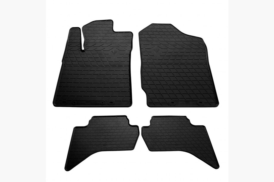 Mitsubishi L200 2006-2015 Rubber Floor Mats Arab (4 pcs, Stingray Premium) Image