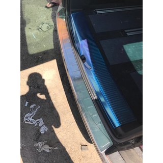 Rear Bumper Protector Omsa Matte (1 Door, Stainless Steel) photo 3