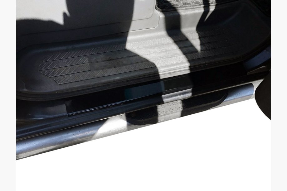 Peugeot Partner Tepee 2008-2018 Door sill protectors DDU (4 pcs, ABS, matte) Image