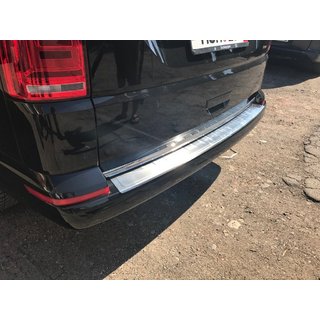 Rear Bumper Protector Omsa Matte (1 Door, Stainless Steel) photo 4