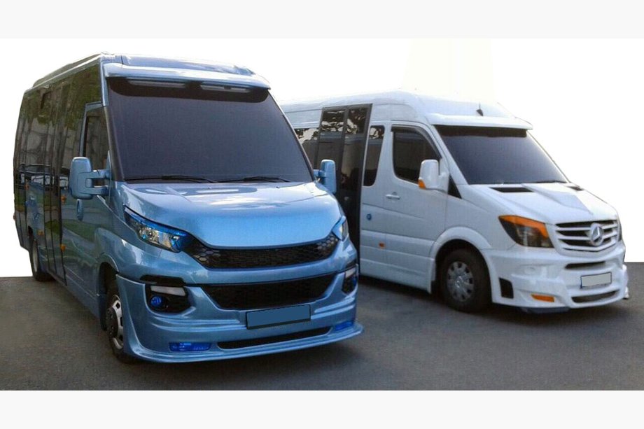 Iveco Daily 2014- Bumper cover (primed for painting) Image