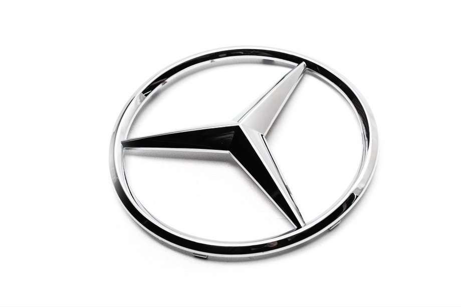 Mercedes C-class W204 2007-2015 Front emblem 18.4 cm (2012-2015) Image
