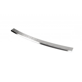 Rear bumper protector (SW, matte, stainless steel)
