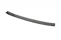 Ford Custom 2013-2022 Rear Bumper Protector Black Chrome (Stainless Steel) photo 1