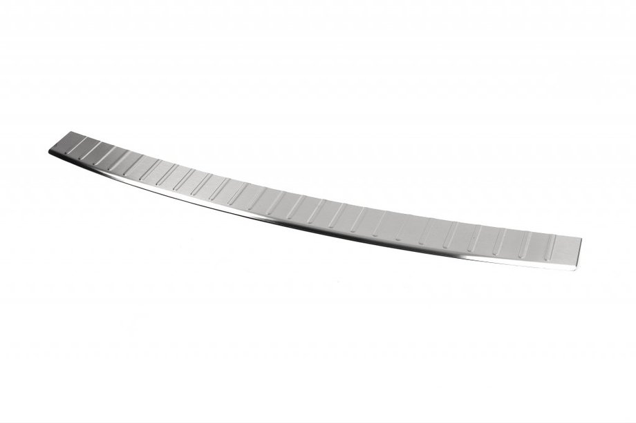 Volkswagen Touareg 2018- Rear Bumper Protector OmsaLine Stainless Steel Image