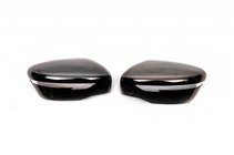 Nissan Juke 2010-2019 Mirror Covers 2014-2019 Black Chrome (2 pcs, plastic) photo 1