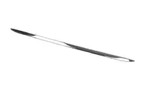 Nissan Qashqai 2014-2021 Trunk Trim Black Chrome (Stainless Steel) photo 2
