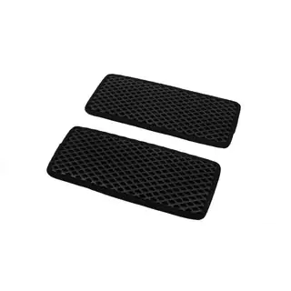 Polyurethane Door Sill Mats (2 pcs, EVA, Black)