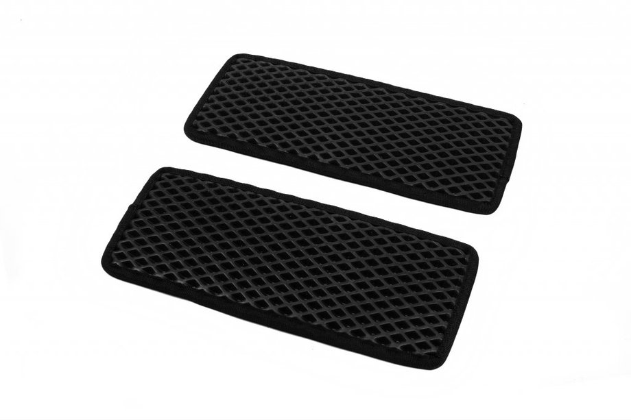 Peugeot Boxer 2006-2025 Polyurethane Door Sill Mats (2 pcs, EVA, Black) Image
