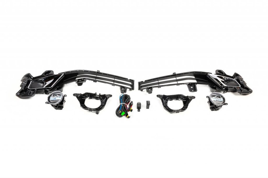 Toyota Land Cruiser 200 2007-2021 Fog lights assembly 2016+ (2 pcs) Image
