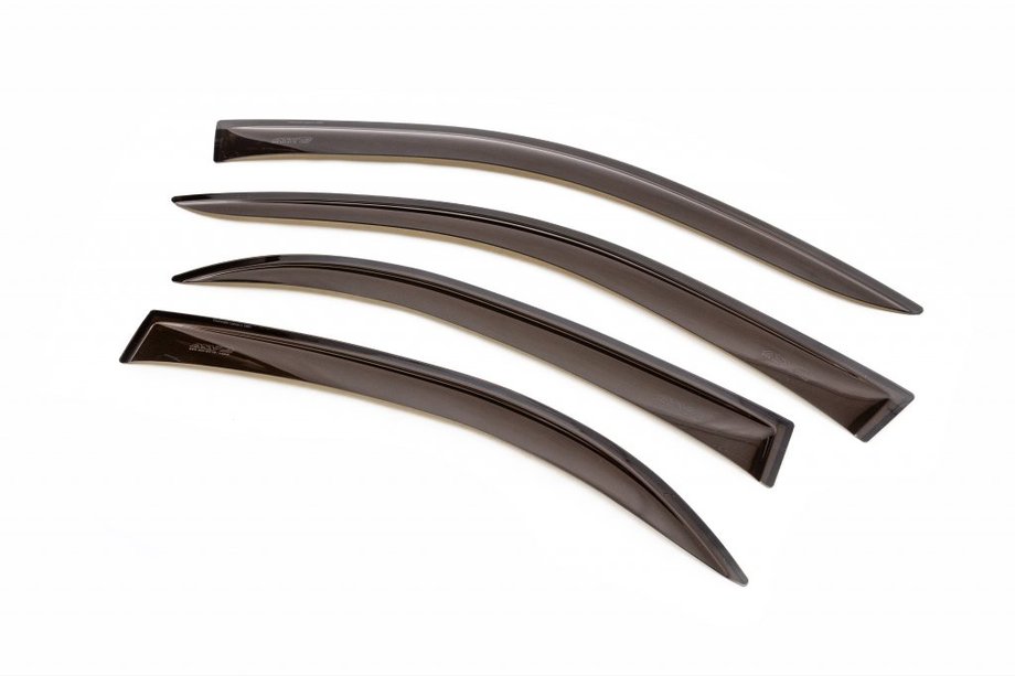 Daewoo Lanos 1998-2017 Window Deflectors (4 pcs, ANV) Image
