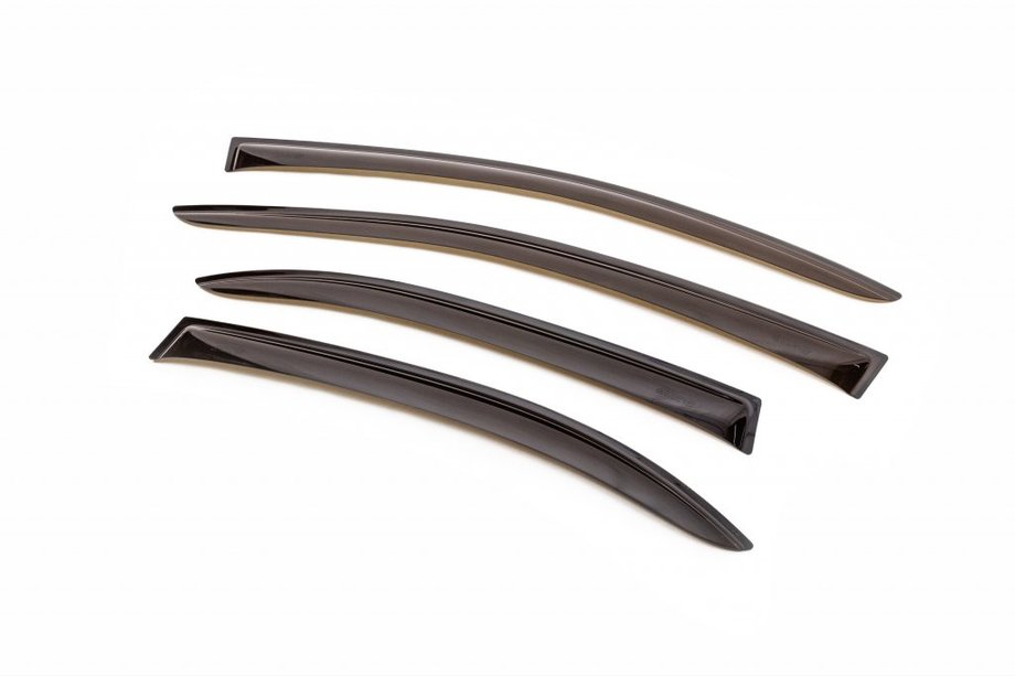 Chevrolet Aveo T250 2005-2011 Window Deflectors SD (4 pcs, ANV) Image