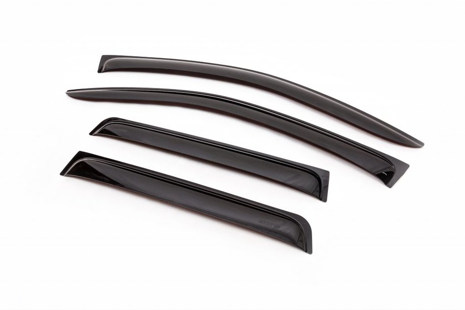 Mitsubishi Outlander 2006-2012 Window Deflectors (4 pcs, ANV) Image