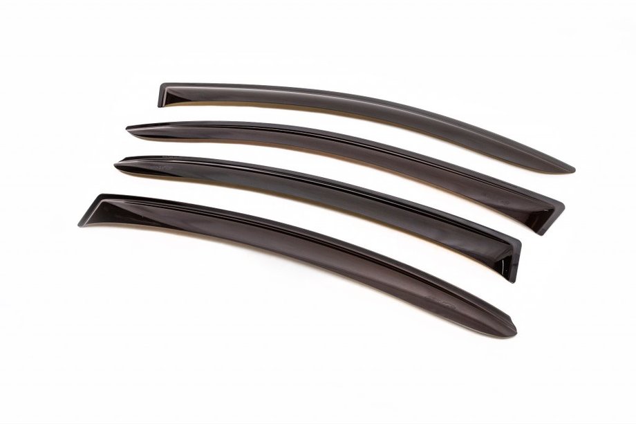 Mazda 3 2003-2009 Window Deflectors SD (4 pcs, ANV) Photo 1