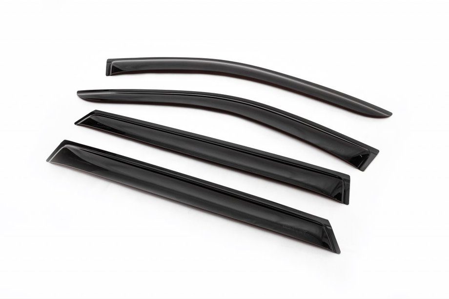 Hyundai Santa Fe 2 2006-2012 Window Deflectors (4 pcs, ANV) Image