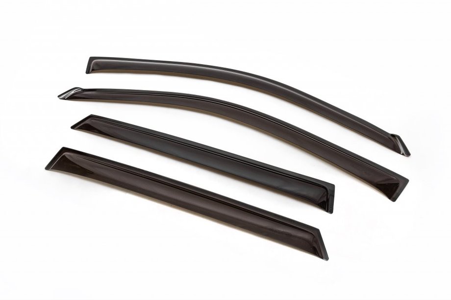 Hyundai Tucson JM 2004- Window Deflectors (4 pcs, ANV) Image