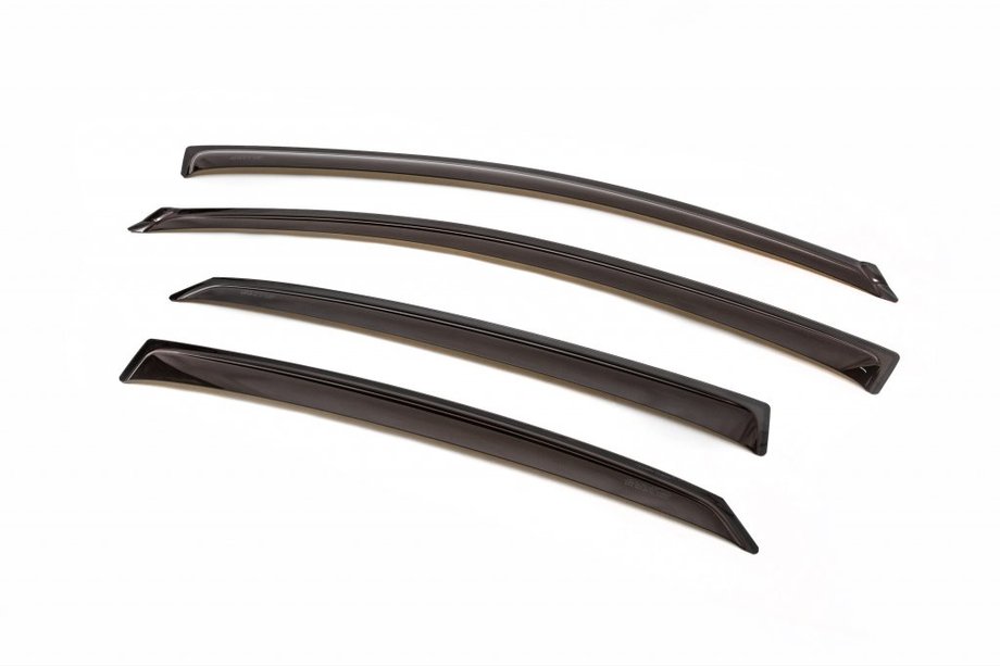 Hyundai Accent 2017-2023 Window Deflectors (4 pcs, ANV) Image