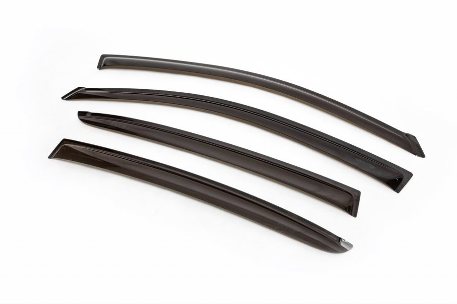 Kia Rio 2017- Window Deflectors SD 2017+ (4 pcs, ANV) Image