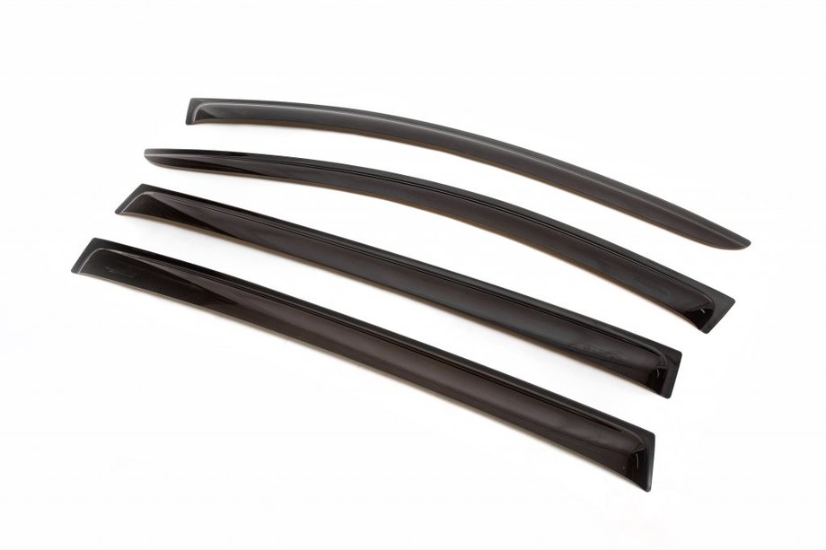 Renault Sandero 2013-2022 Window Deflectors (4 pcs, ANV) Image