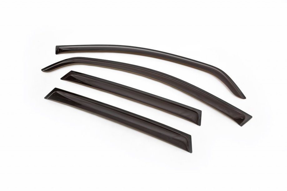 Dacia Duster 2008-2018 Window Deflectors (4 pcs, ANV) Image