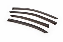 Skoda Octavia II A5 2006-2010 Window Deflectors LiftBack (4 pcs, ANV) photo 1