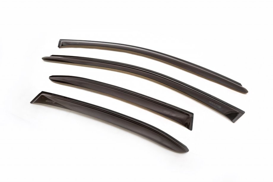 Skoda Octavia III A7 2013-2019 Window Deflectors LiftBack (4 pcs, ANV) Image