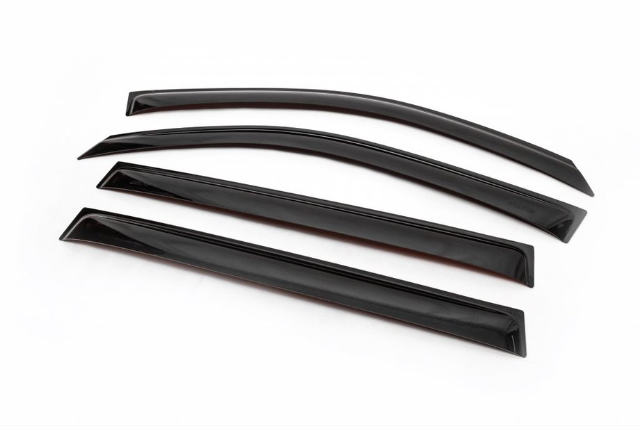Toyota Highlander 2008-2013 Window Deflectors (4 pcs, ANV) Image