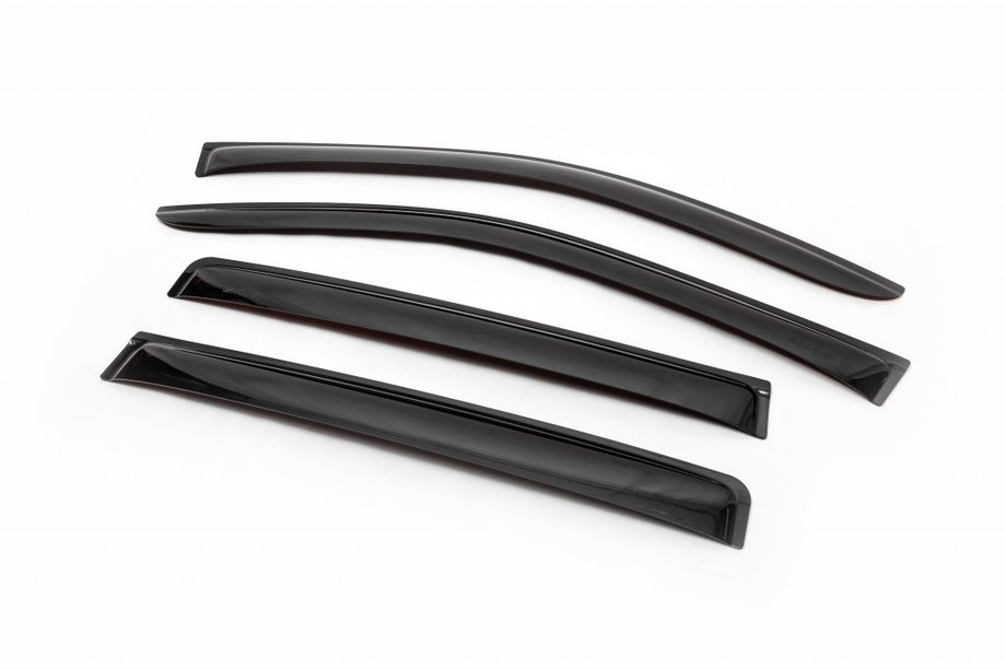 Toyota Hilux 2006-2015 Window Deflectors (4 pcs, ANV) Image