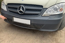 Mercedes Vito W639 2004-2014 Winter bumper cover (2010-2015) Matte photo 2
