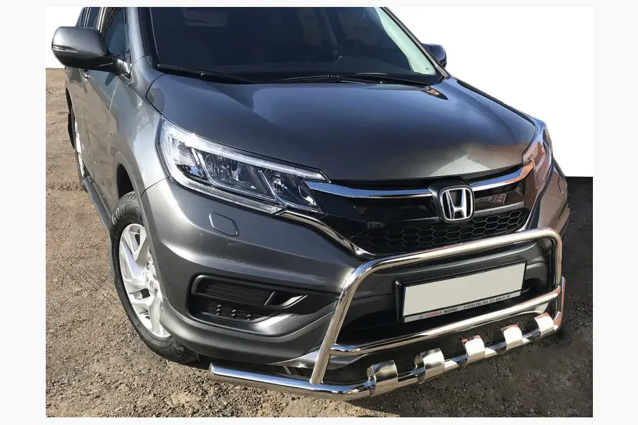 Honda CRV 2012-2016 Front Bull Bar WT003-ST-V2 (Stainless Steel) Image