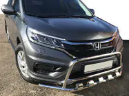 Honda CRV 2012-2016 Front Bull Bar WT003-ST-V2 (Stainless Steel) photo 1